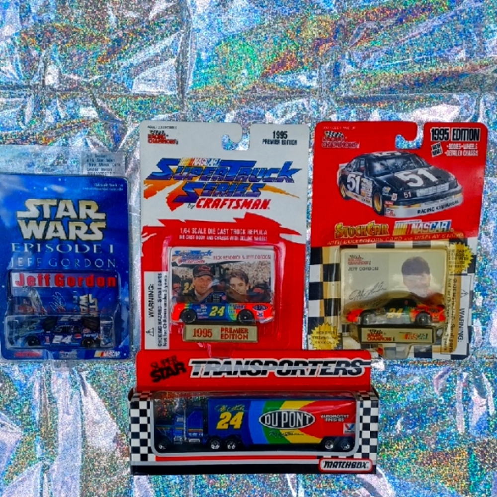 4 Pc. Jeff Gordon Diecast  Collection
